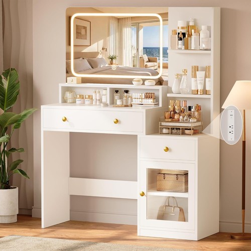Trucco vanity scrivania con - scrivania,