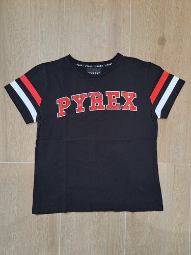 Shirt pyrex nera - e, rossa