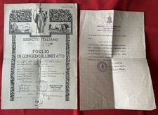 ?Congedo del 1950 & P.N.F. Scuola Militare GIL Era Fascista del ‘43 Bolzano?