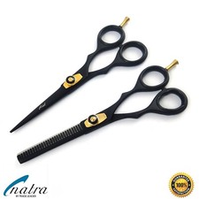 2x Forbici Da Parrucchiere, Per Sfoltire, Parrucchiere tagliare i capelli NATRA