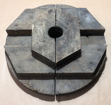 LEGNO PER TORCHIO A CRICCO UVA DIAMETRO CM.48 VINTAGE ANNI 70 DA COLLEZIONE EPOC