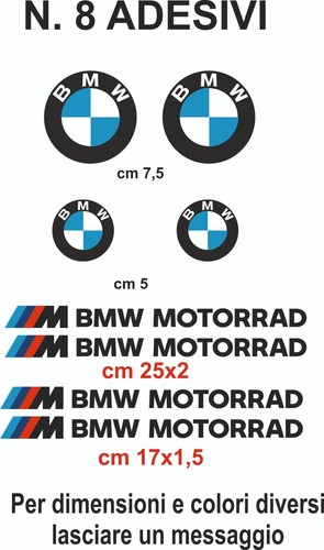 Adesivi bmw motorrad vinile - bmw,