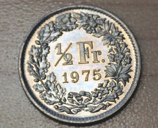 1975 Switzerland 1/2 Franc