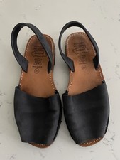 Menorquina Frailerá sandali donna Menorcan in pelle punta aperta taglia EUR 39