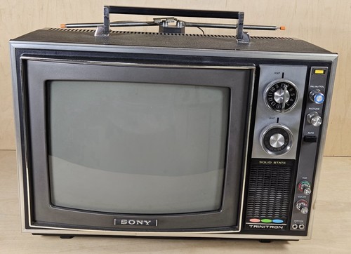 Vtg sony 1201 - tv,