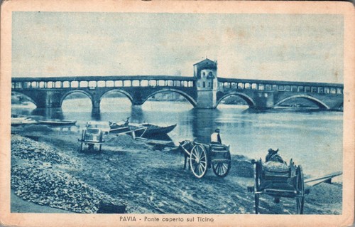 Pavia ponte coperto - pavia, sul