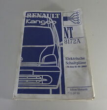 Manuale Di Officina Elettrico / Schemi Elettrici Renault KANGOO 04/2000