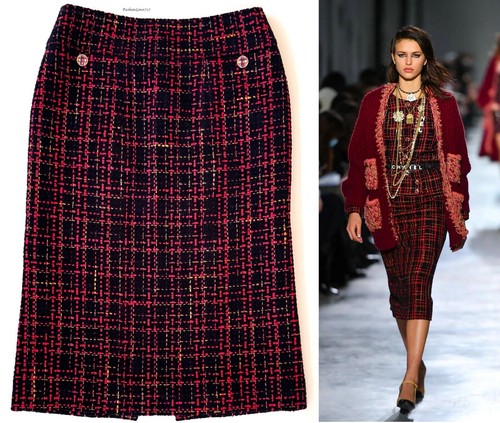 Gonna chanel 22a - 22a, gialla