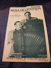 Spartito rosa granada - spartito, di
