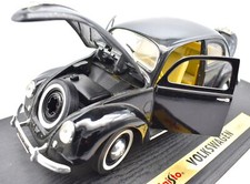 Modellino auto scala 1:18 Volkswagen maggiolino beetle kafer diecast modellismo
