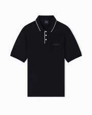 Armani Exchange Polo Nero -