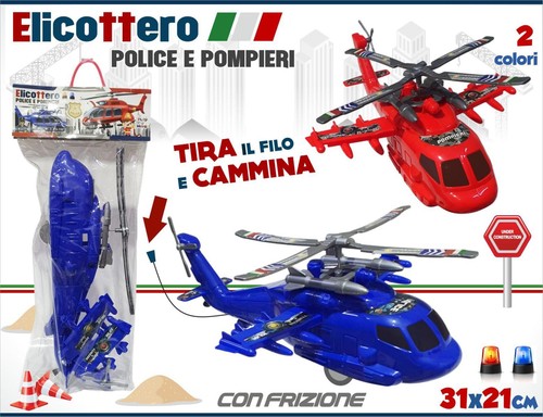 Elicottero polizia pompieri - elicottero,