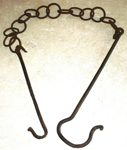 Antica catena focolare in - catena,
