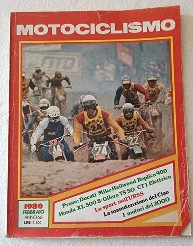 Motociclismo 1980 honda xl - motociclismo,