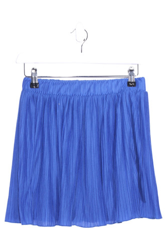 Zara gonna pieghe donna blu - pieghe,
