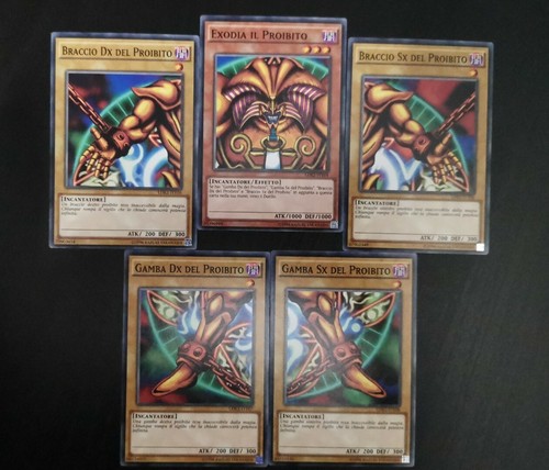 Deck exodia proibito - deck, il