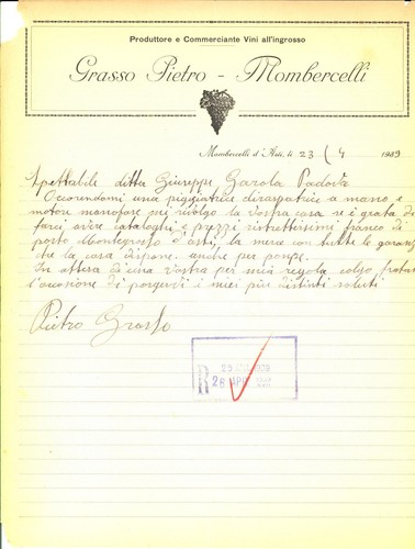 1939 mombercelli asti casa - d'asti,