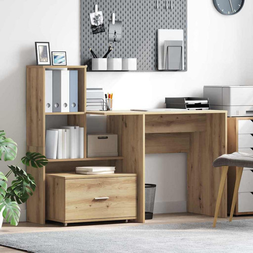 Scrivania rovere artigianale - scrivania,