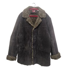 Giacca pelle scamosciata