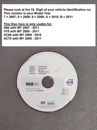 Dvd navigazione volvo rti - navigazione,