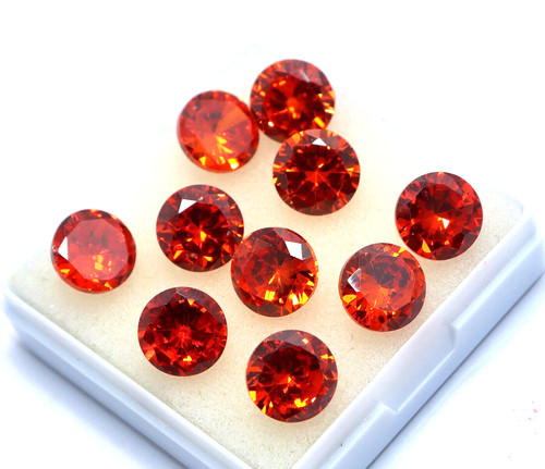 Naturale arancione zircone - naturale,