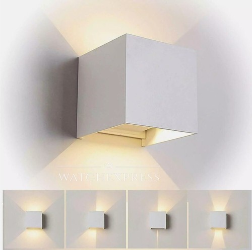 Applique cubo led per esterno - cubo,