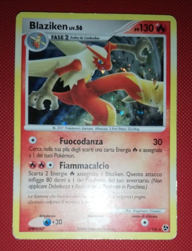 Blaziken 106 holo incontri - holo,