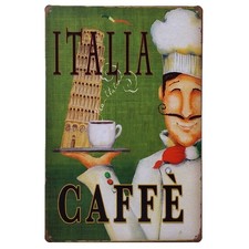 Targa Italia caffè stampa