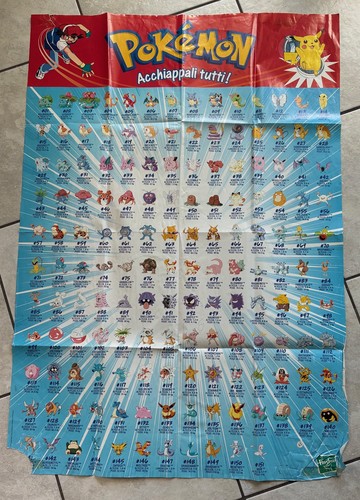 Poster pokemon acchiappali - poster, "acchiappali