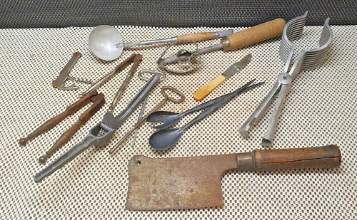 Set antico utensili - set, 10