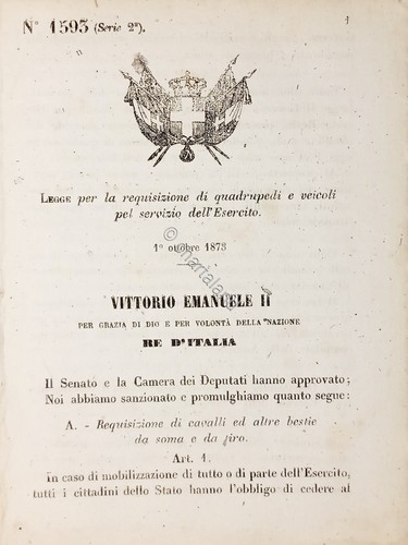 Decreto regno italia - decreto,