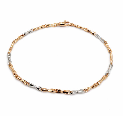 Bracciale argento 925 oro uomo - argento,