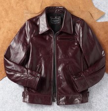 Giacca uomo pelle di mucca