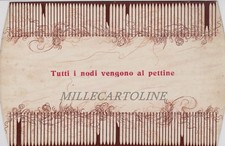 Cartolina "Pettine"  "tutti i
