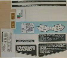 KIT DECALCOMANIA AVVERTIMENTO