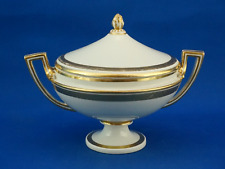 Vaso Potiche porcellana bianca Casa imperiale di VIENNA Oro Rococò 1700 XVIII