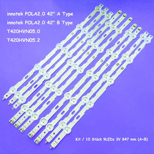 Pezzi strisce led per - 10, lg