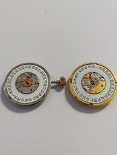 Lot Of 2 Eta Cal.2766 Running But Need Revise  Sell For Spare Repair 