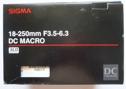 Sigma zoom 250mm 5 - sigma,