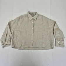 Camicia ZARA XL grigia da