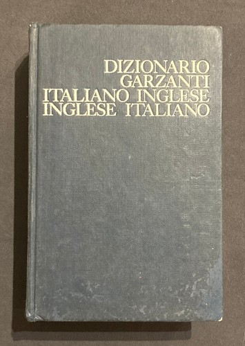 Dizionario garzanti italiano - dizionario,