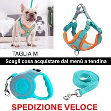 Pettorina Imbracatura Collare per cane PICCOLA TAGLIA guinzaglio 150cm cani Retr
