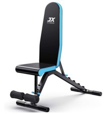 PANCA INCLINATA PESI PALESTRA FITNESS REGOLABILE MULTIFUNZIONE ALLENAMENTO PIANA