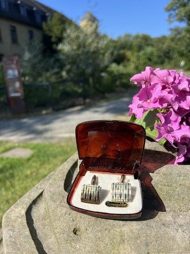 Gemelli placcati oro - , vintage
