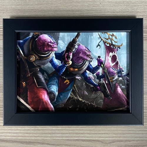 Pittura acrilica genestealer - pittura,