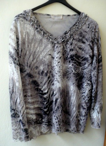 Maglia blusa fantasia - blusa,