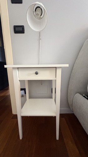 Comodino bianco - comodino,