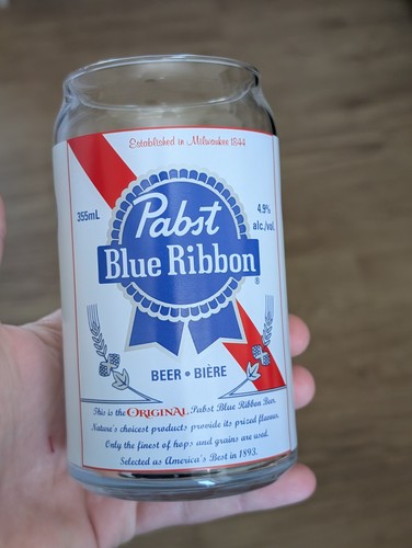 Vintage pabst blue ribbon pbr - blue,