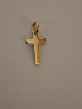 ciondolo croce oro 18 kt  PESO