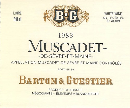 Barton guestier muscadet - barton, &